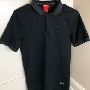 Nike FC Polo Shirt Color: Black. Size: Small